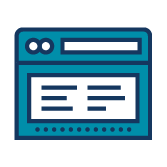 Website navigation icon